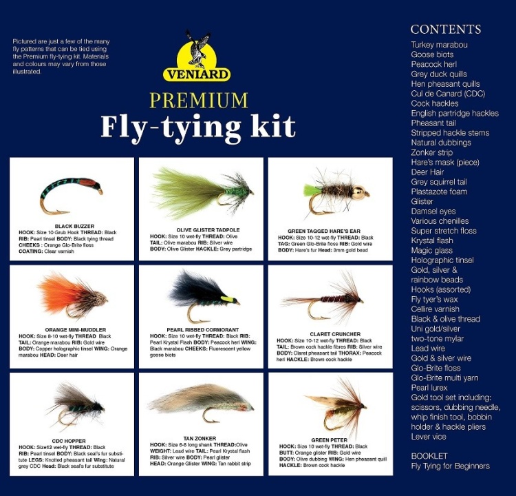 Veniard Premium Fly Tying Kit Anniversary Edition